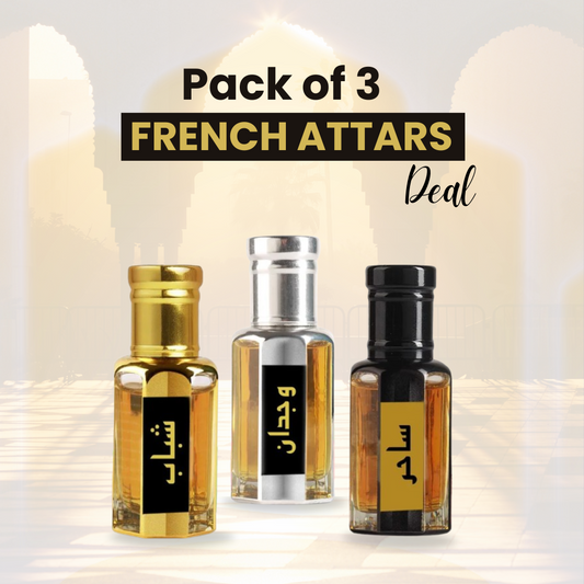 Pack Of 3 Attars Deal (French)